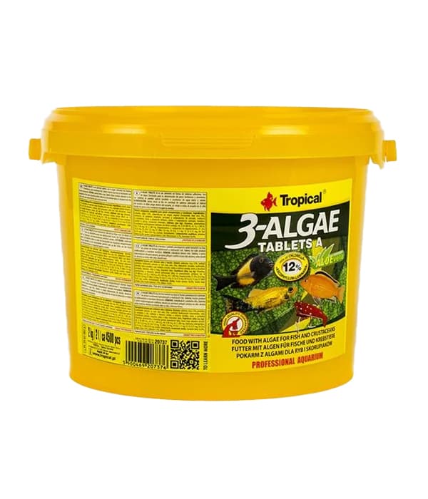 Tropical 3 Algae Tablets A 2 Kg - 4500 Adet