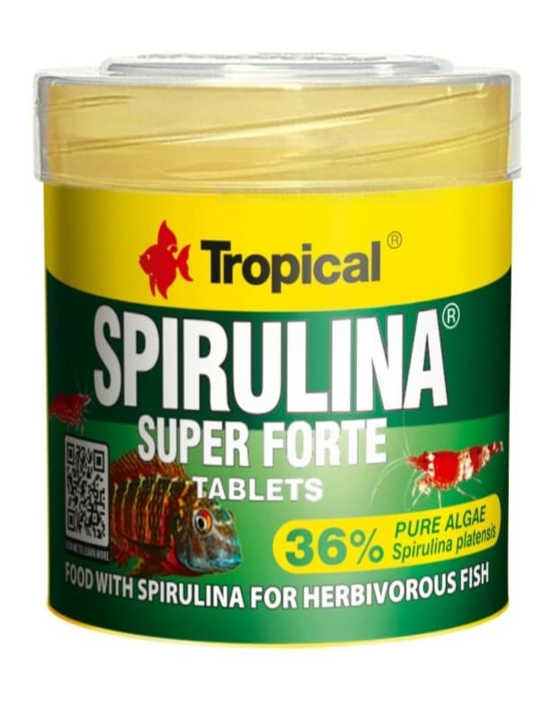 Tropical Super Spirulina Forte Tablets 50ml/36Gr