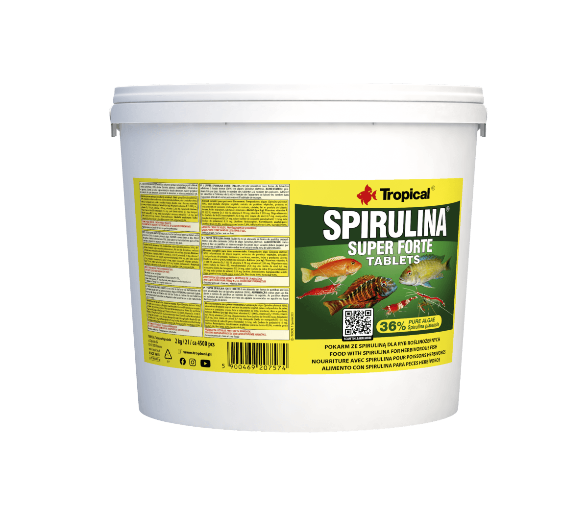 Tropical Super Spirulina Forte Tablet 2Kg - 4500 Adet