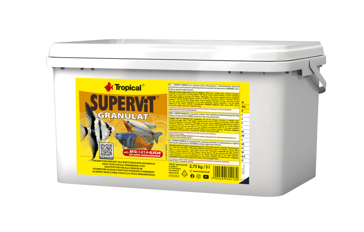 Tropical SuperVit Granulat 5Lt/2,75Kg