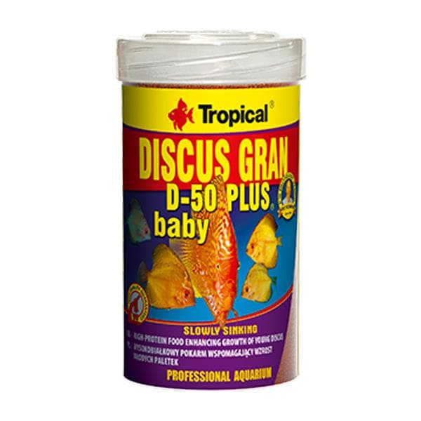 Tropical Discus Gran D-50 Plus Baby 100ml/52Gr