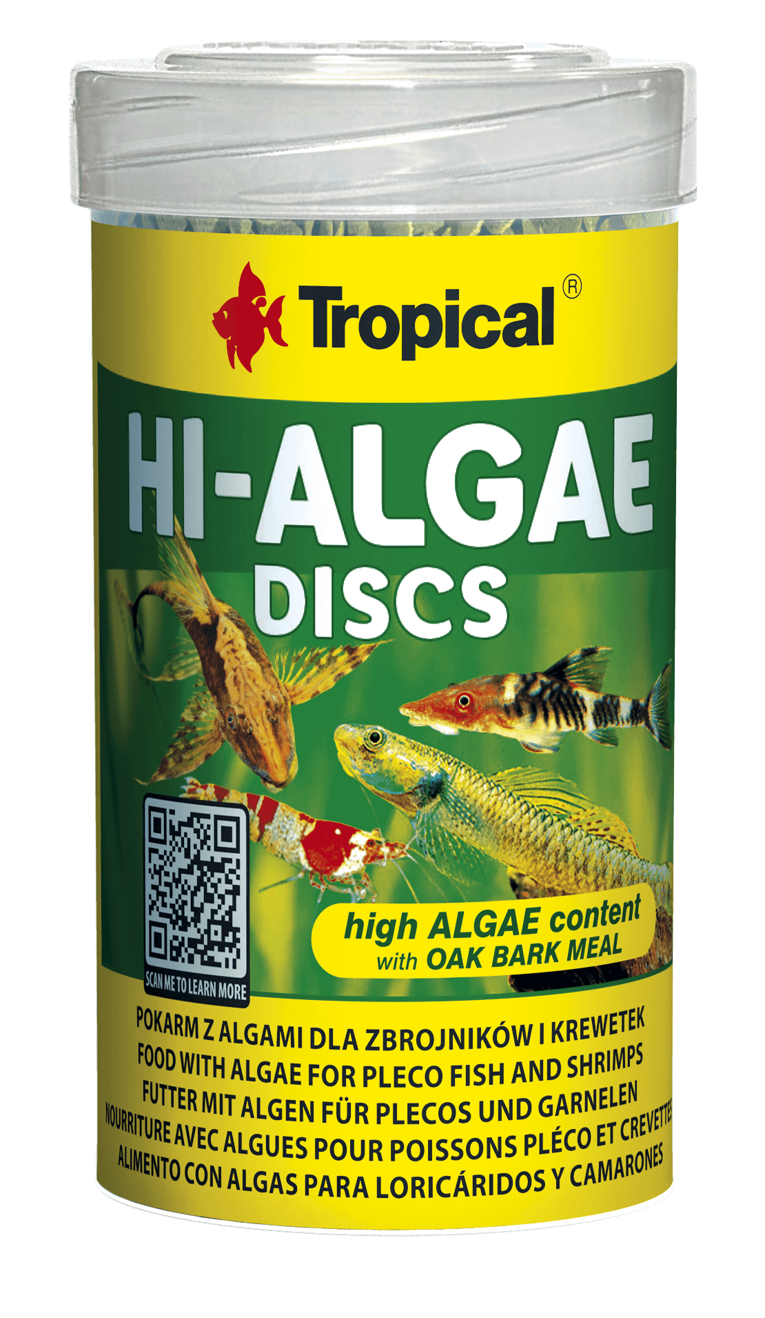 Tropical Hi Algae Discs 100ml/60G