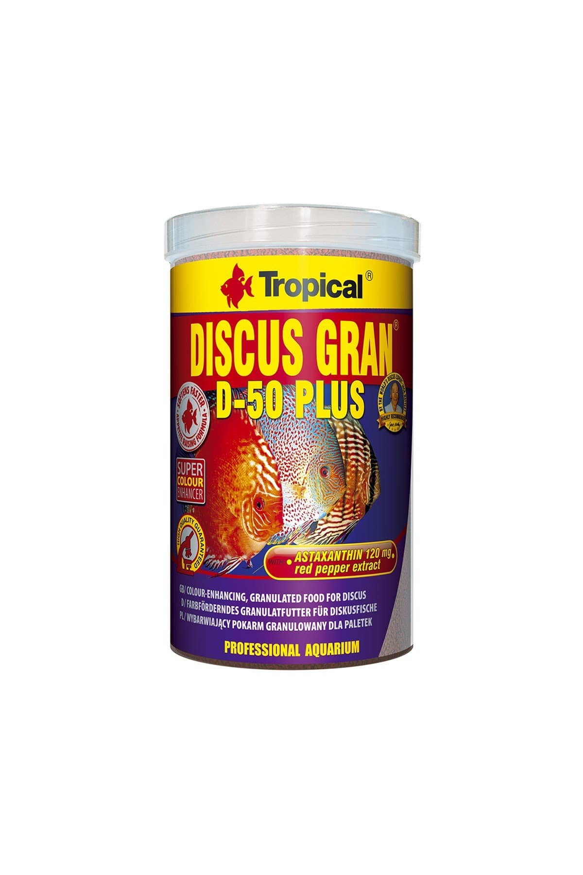 Tropical Discus Gran D-50 Plus 1000ml/440Gr