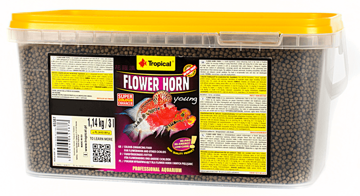 Tropical Flower Horn Young Pellet 3Lt/1,14Kg