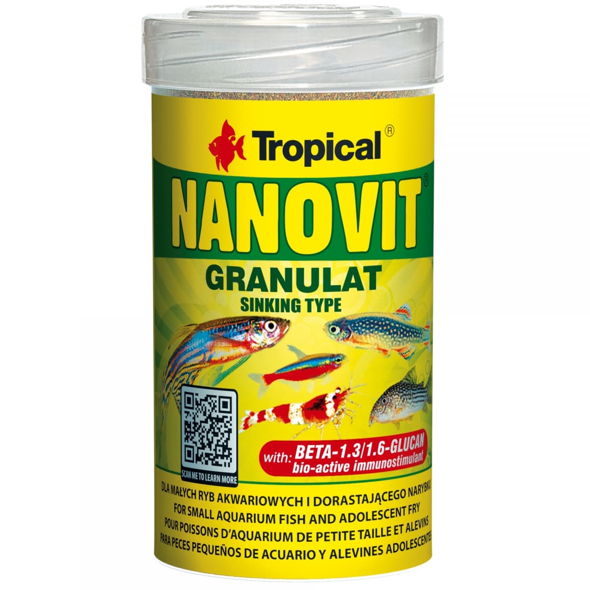 Tropical Nanovit Granulat 100ml/70Gr