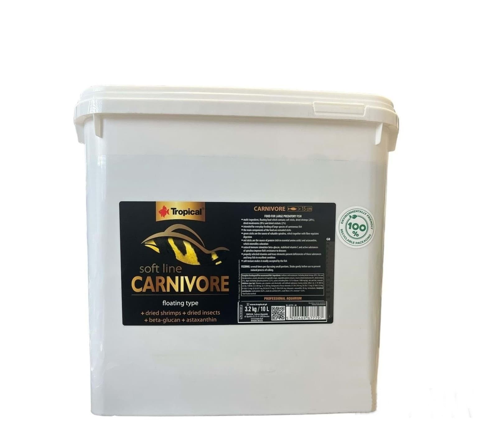 Tropical Soft Line Carnivore 10Lt/3,2Kg