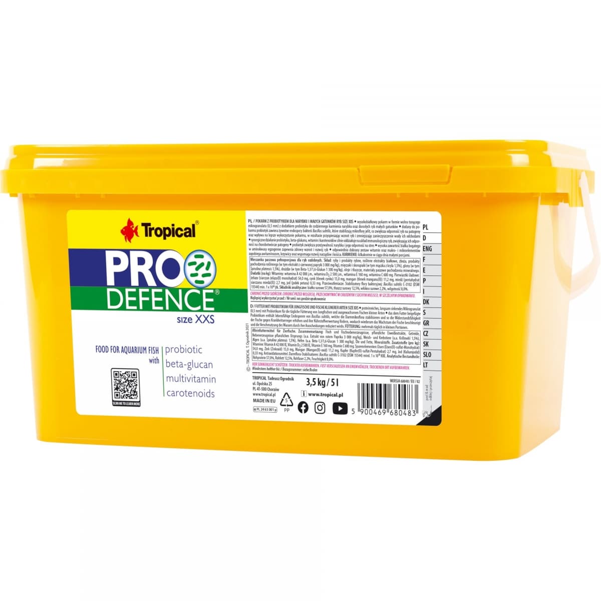 Tropical Pro Defence Size XXS 5Lt/3,5Kg