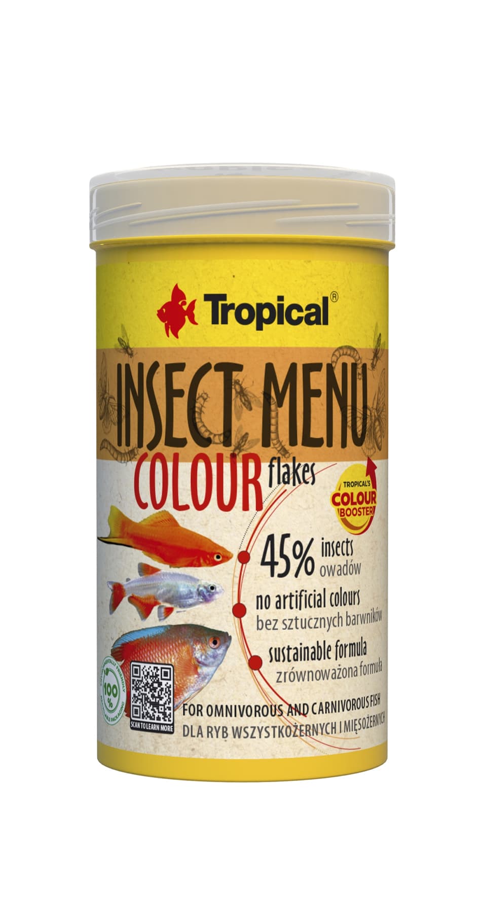 Tropical Insect Menu Colour Flakes 100ml/20Gr