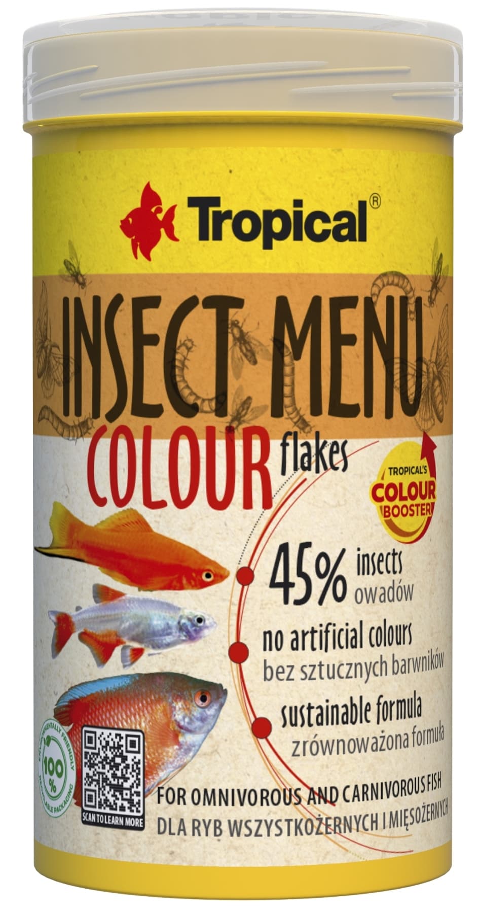 Tropical Insect Menu Colour Flakes 250ml/50Gr