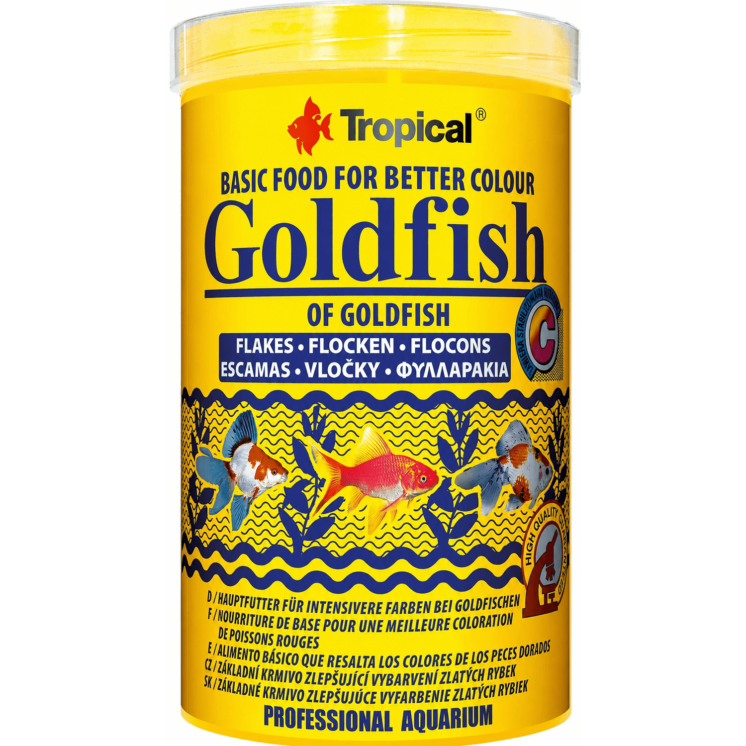 Tropical Goldfish Flake 100ml/20Gr