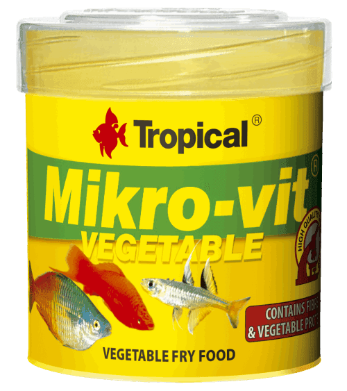 Tropical Mikro-Vit Vegetable 50ml/32Gr ( Yavru Balık Yemi )