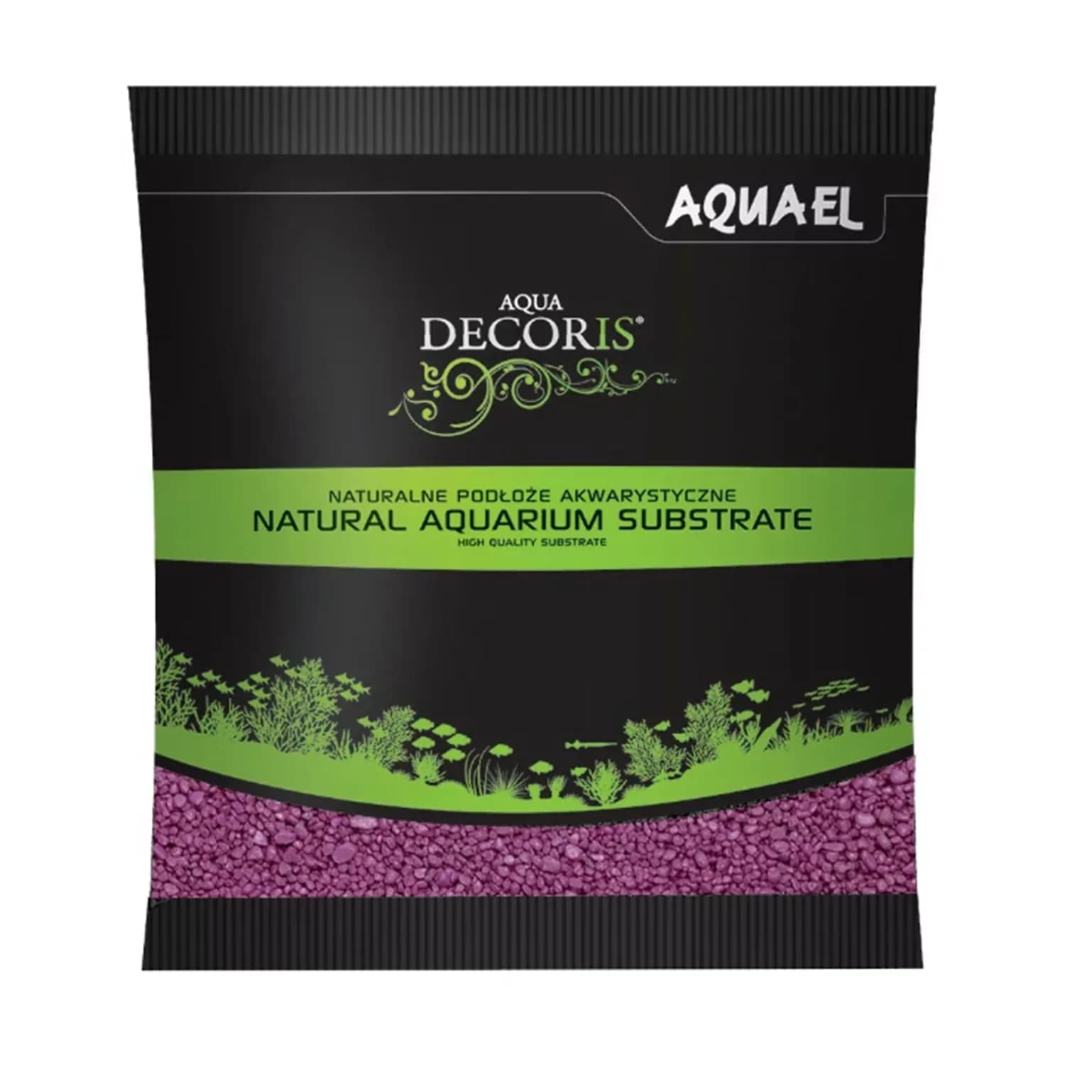Aquael Gravel Decoris Fuşya Kum 1KG