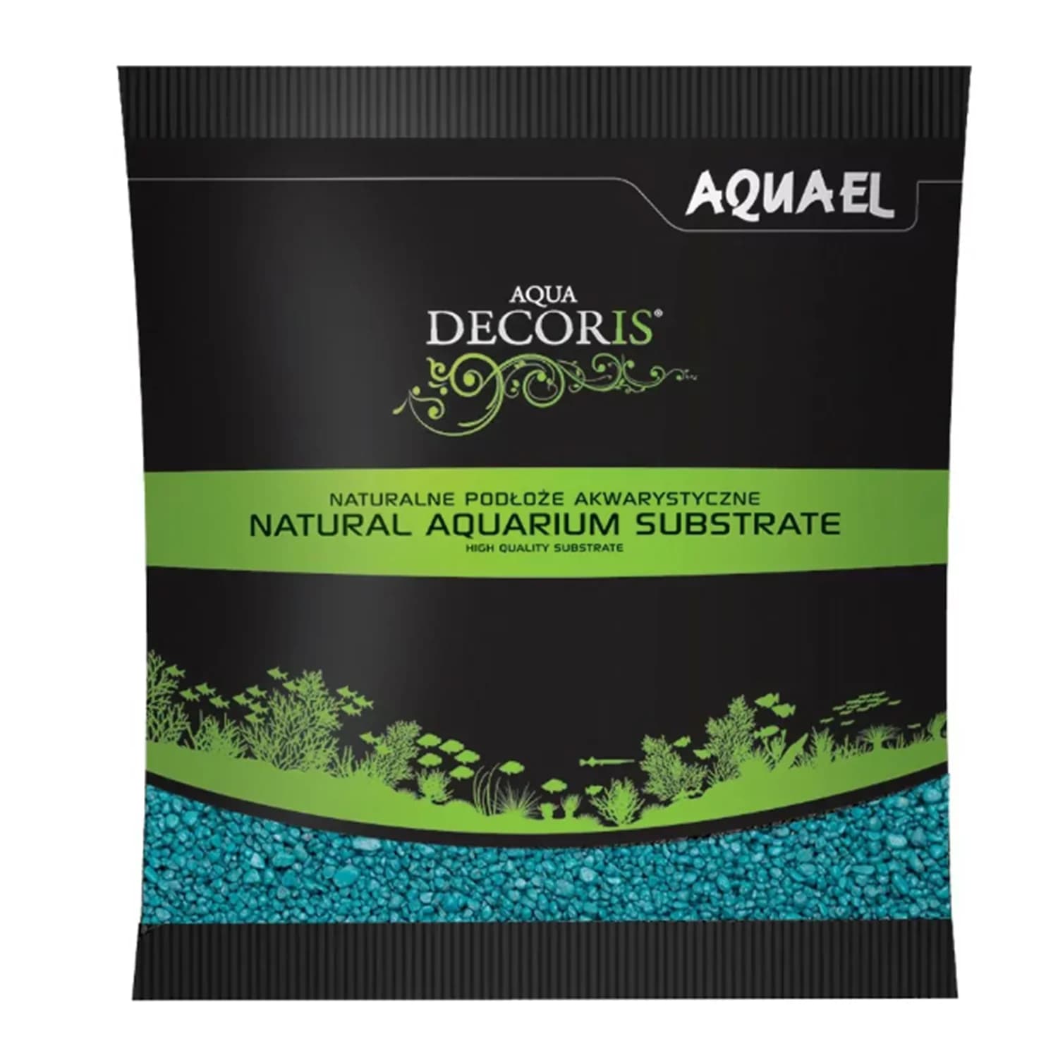 Aquael Gravel Decoris Turkuaz Kum 1KG