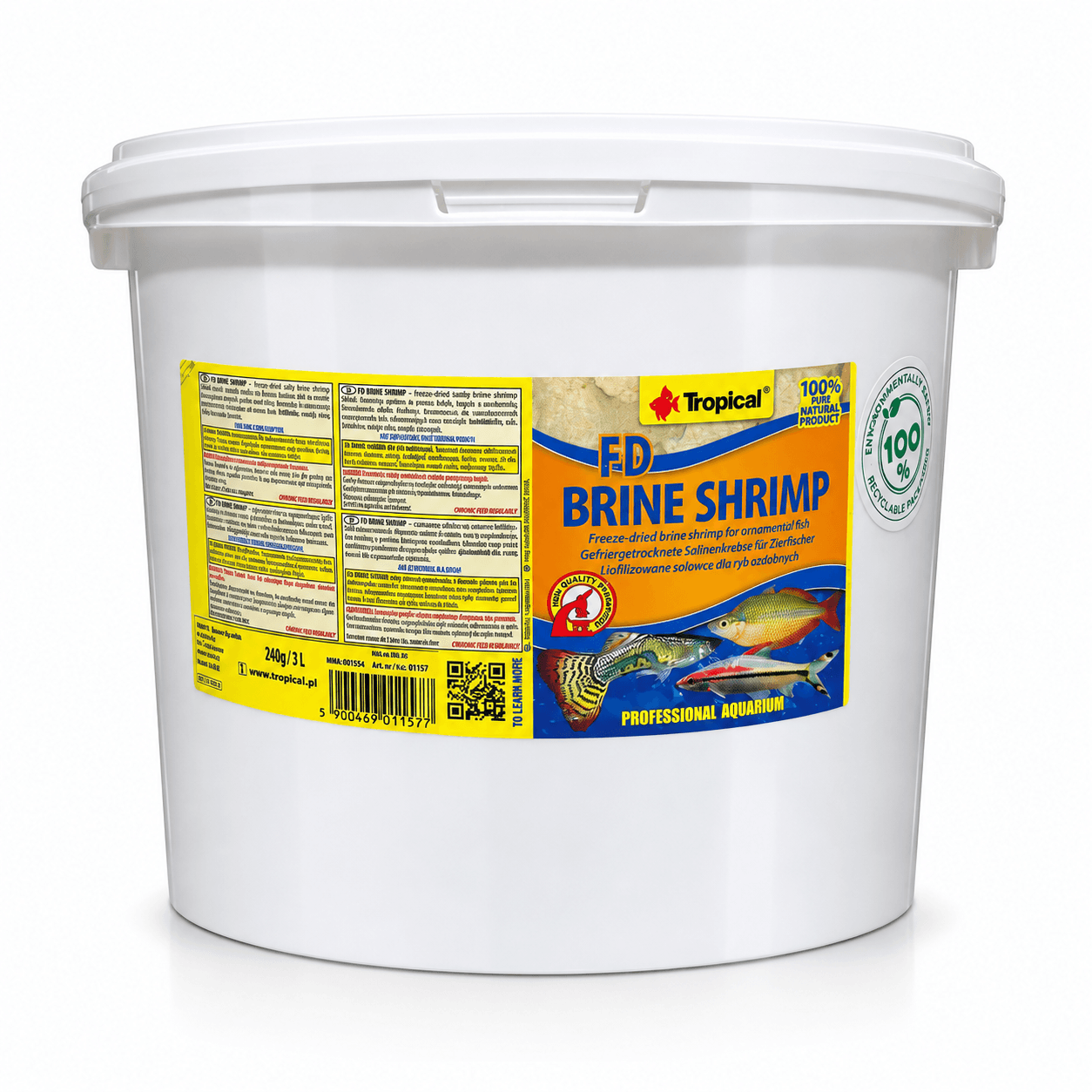 Tropical Fd Brine Shrimp 3L/240G