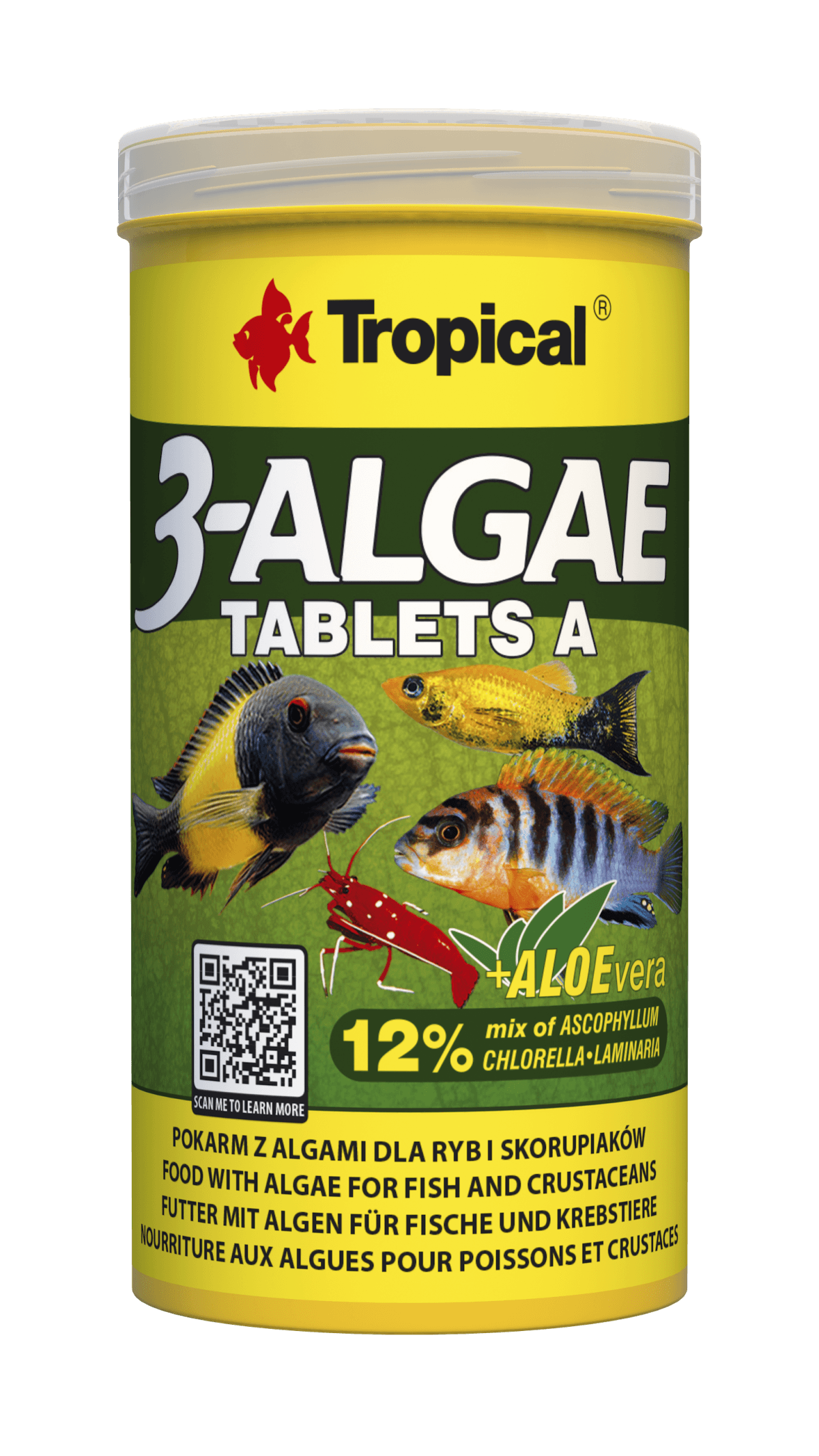 Tropical 3 Algae Tablet A 250ml/150Gr