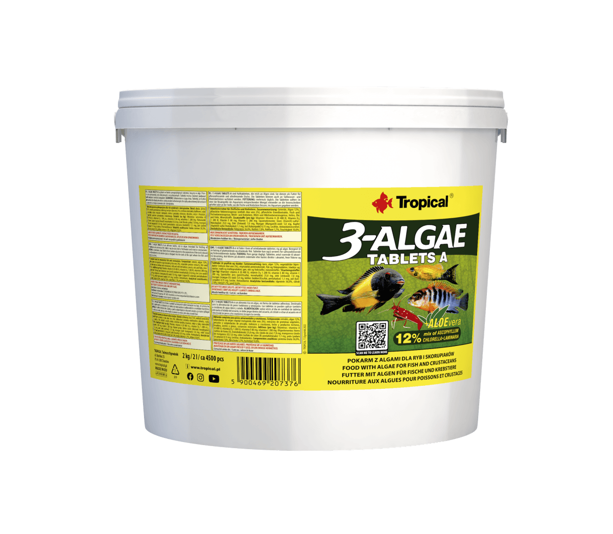 Tropical 3 Algae Tablets A 2 Kg - 4500 Adet