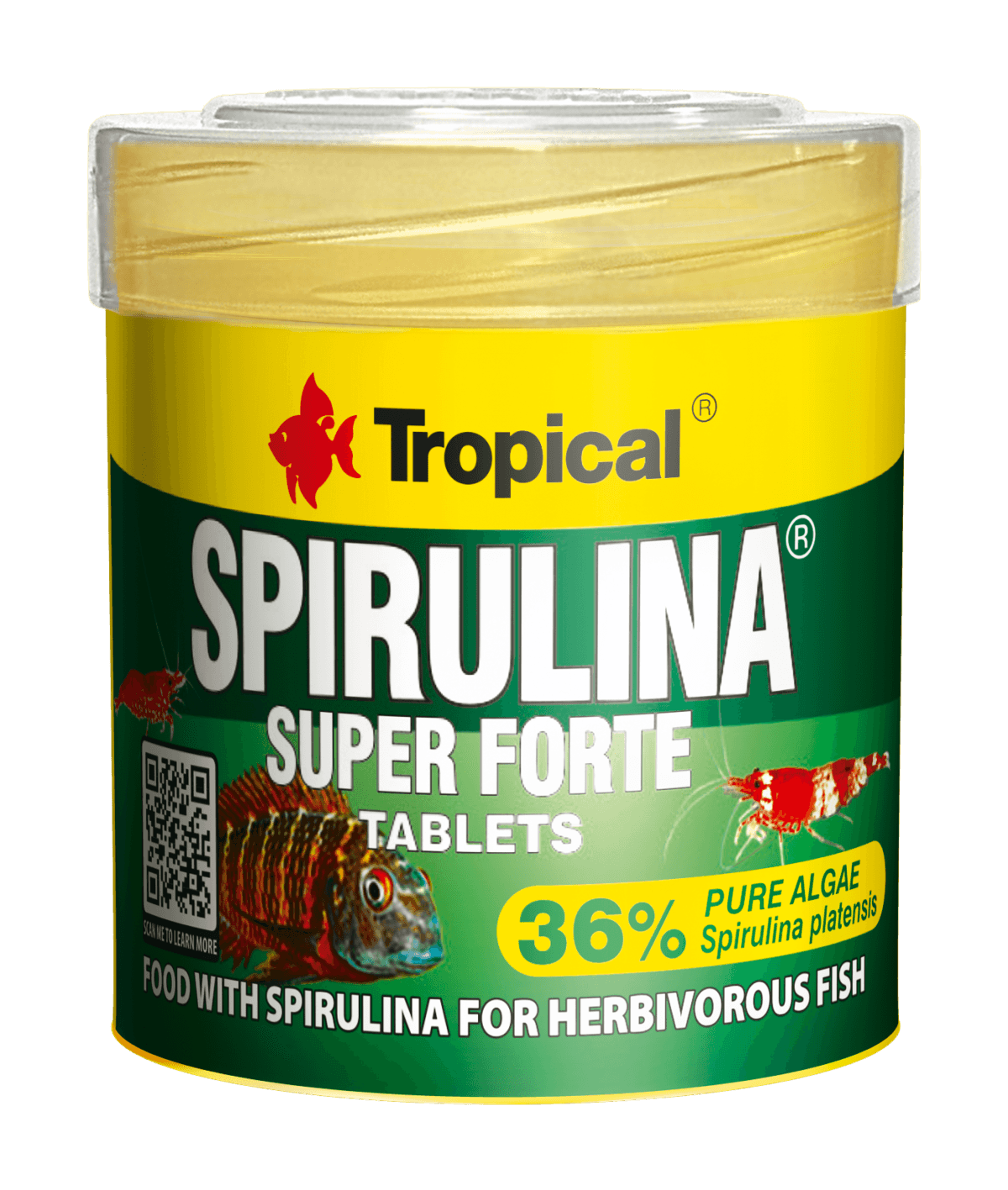 Tropical Super Spirulina Forte Tablets 50ml/36Gr