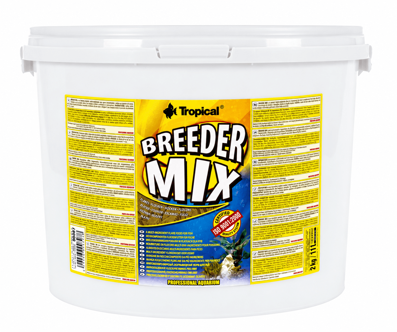 Tropical Breeder Mix 11Lt/2Kg