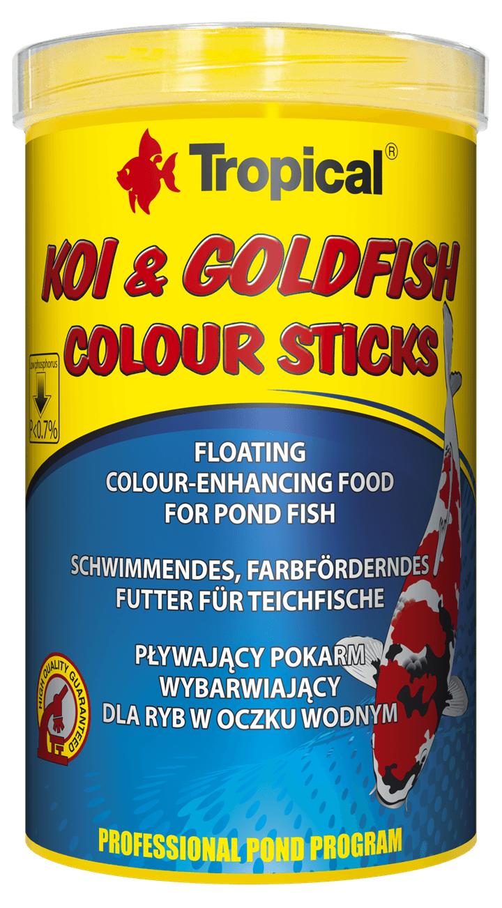 Tropical Koi&Goldfish Colour Sticks Wor.1000ml/90Gr