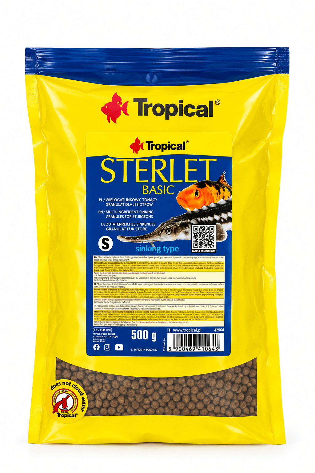 Tropical Sterlet Basic S Wor. 1000 Ml / 500 Gr