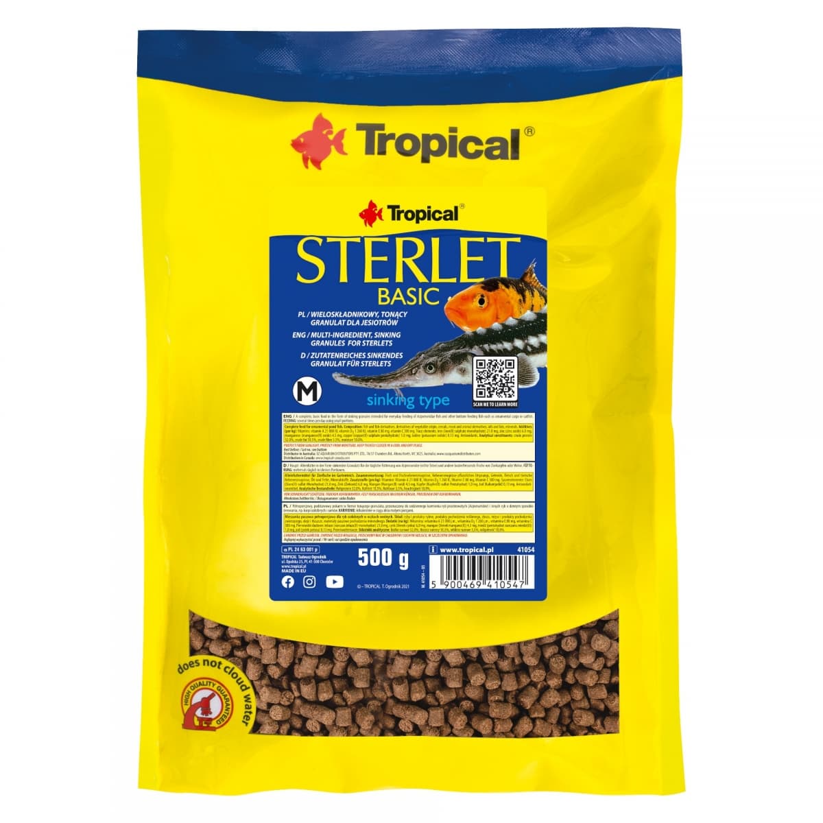 Tropical Sterlet Basic M Wor. 1000 Ml / 500 Gr