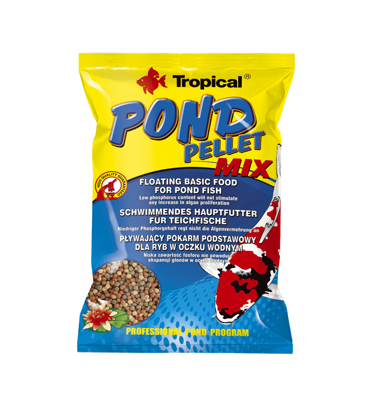 Tropical Pond Pellet Mix Worms 1000ml/130Gr