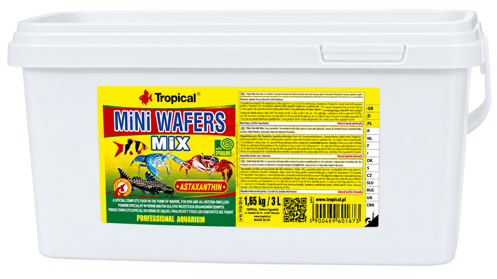 Tropical Mini Wafers Mix 3Lt/1,65Kg