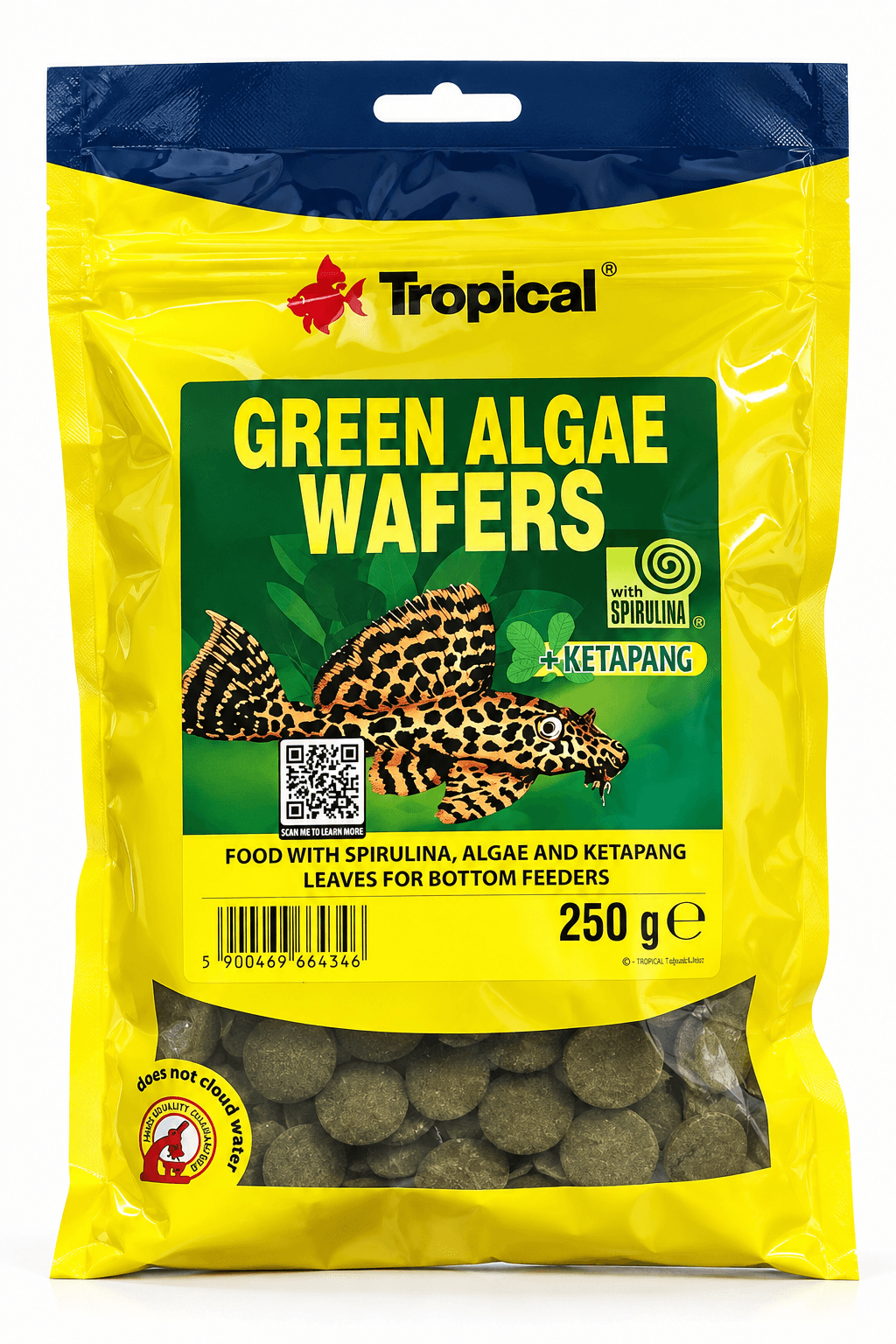 Tropical Green Algae Wafers 250Gr