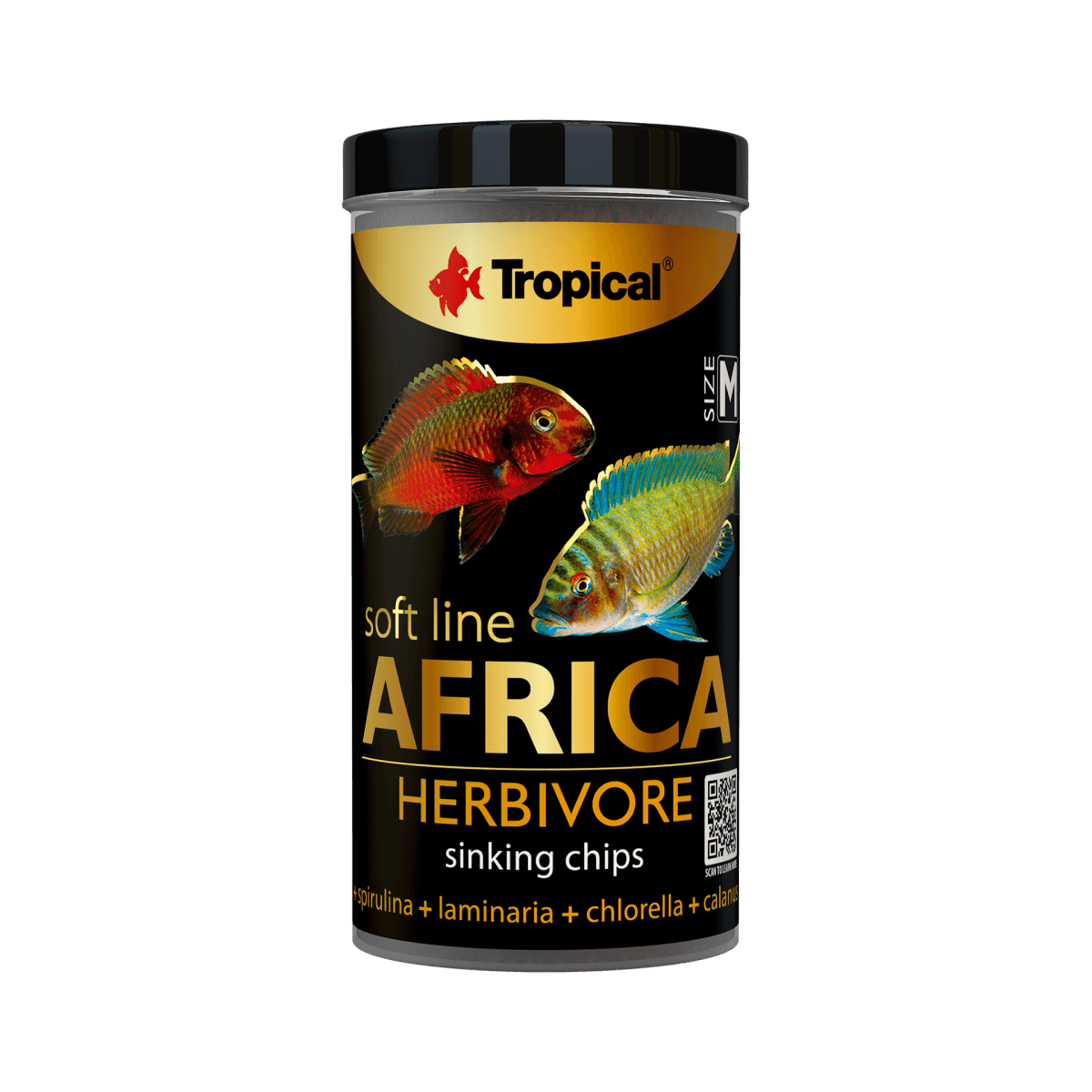 Tropical Soft Line Africa Herbivore Size M 250ml/130Gr