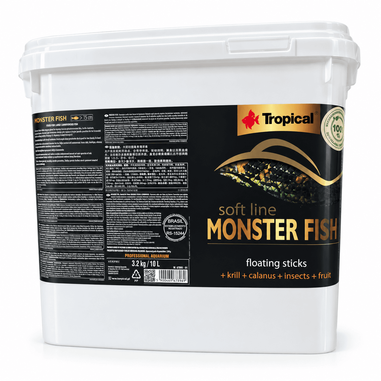 Tropical Soft Line Monster Fish 10Lt/3,2Kg