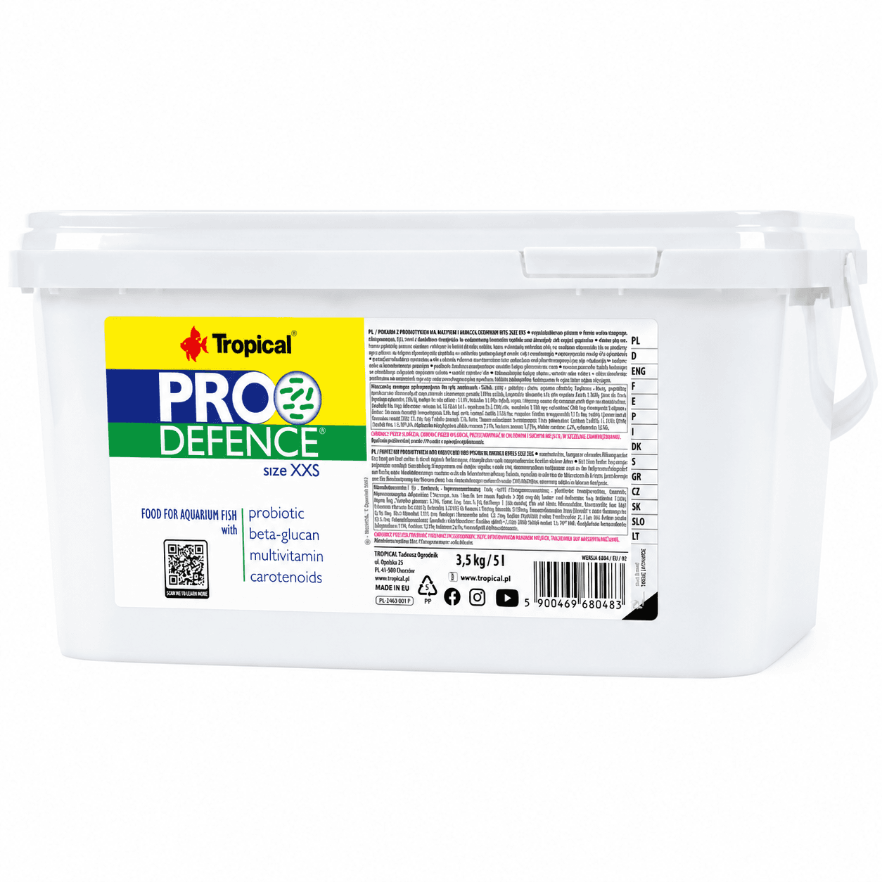 Tropical Pro Defence Size XXS 5Lt/3,5Kg
