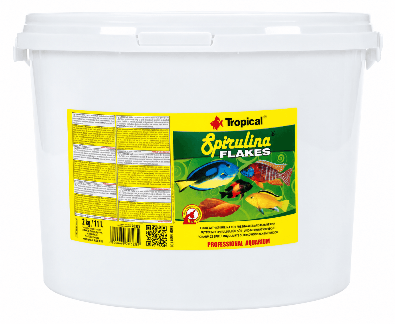 Tropical Spirulina Flakes 11Lt/2Kg