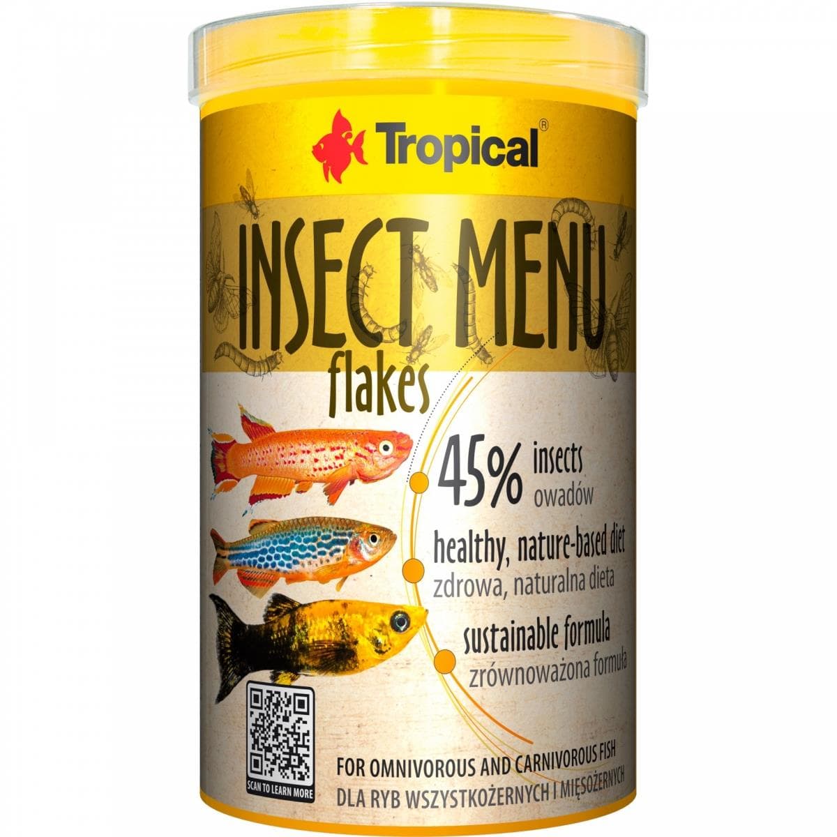 Tropical Insect Menu Flakes 1000ml/200Gr