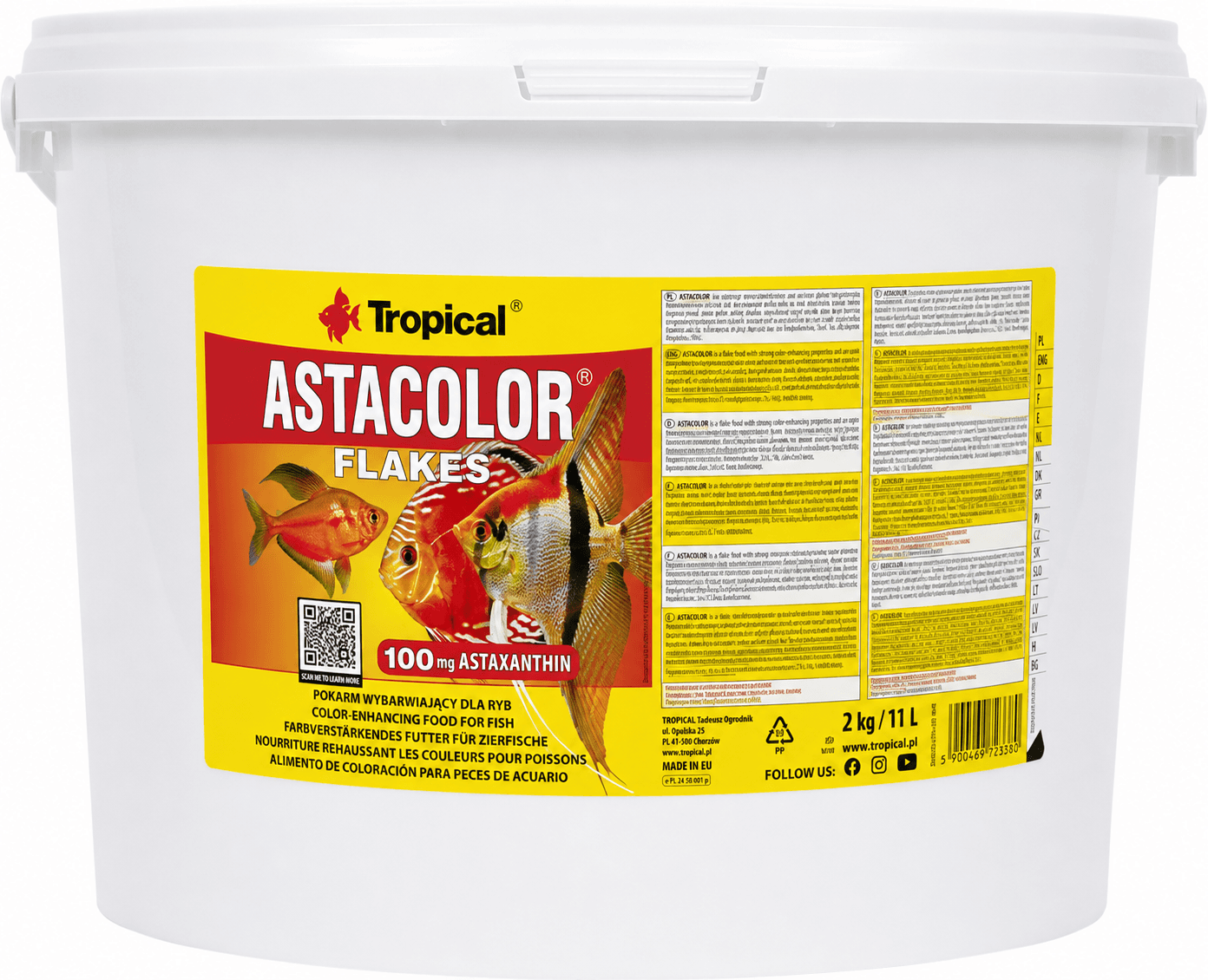 Tropical Astacolor 11Lt/2Kg