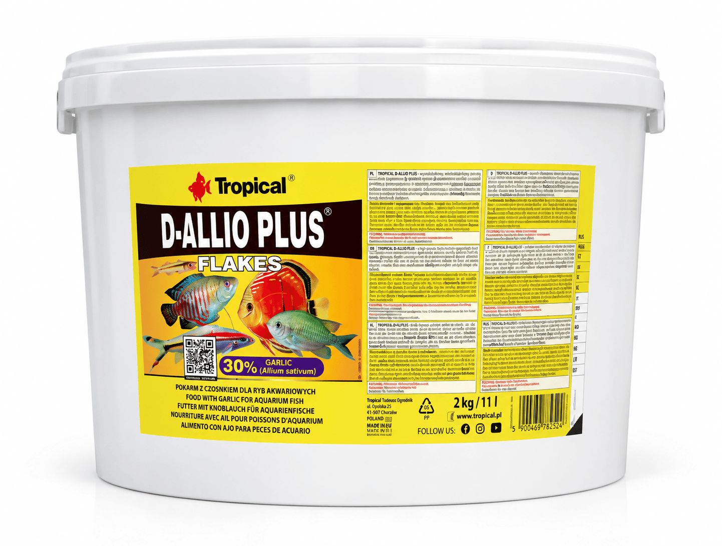 Tropical D-Allio Plus Flakes 11Lt/2Kg