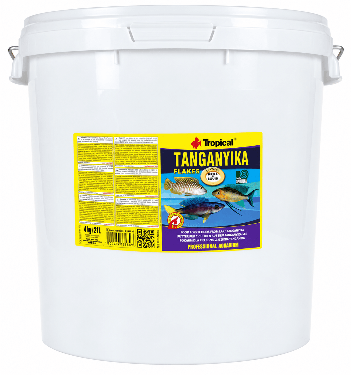 Tropical Tanganyika Flakes 21Lt/4Kg