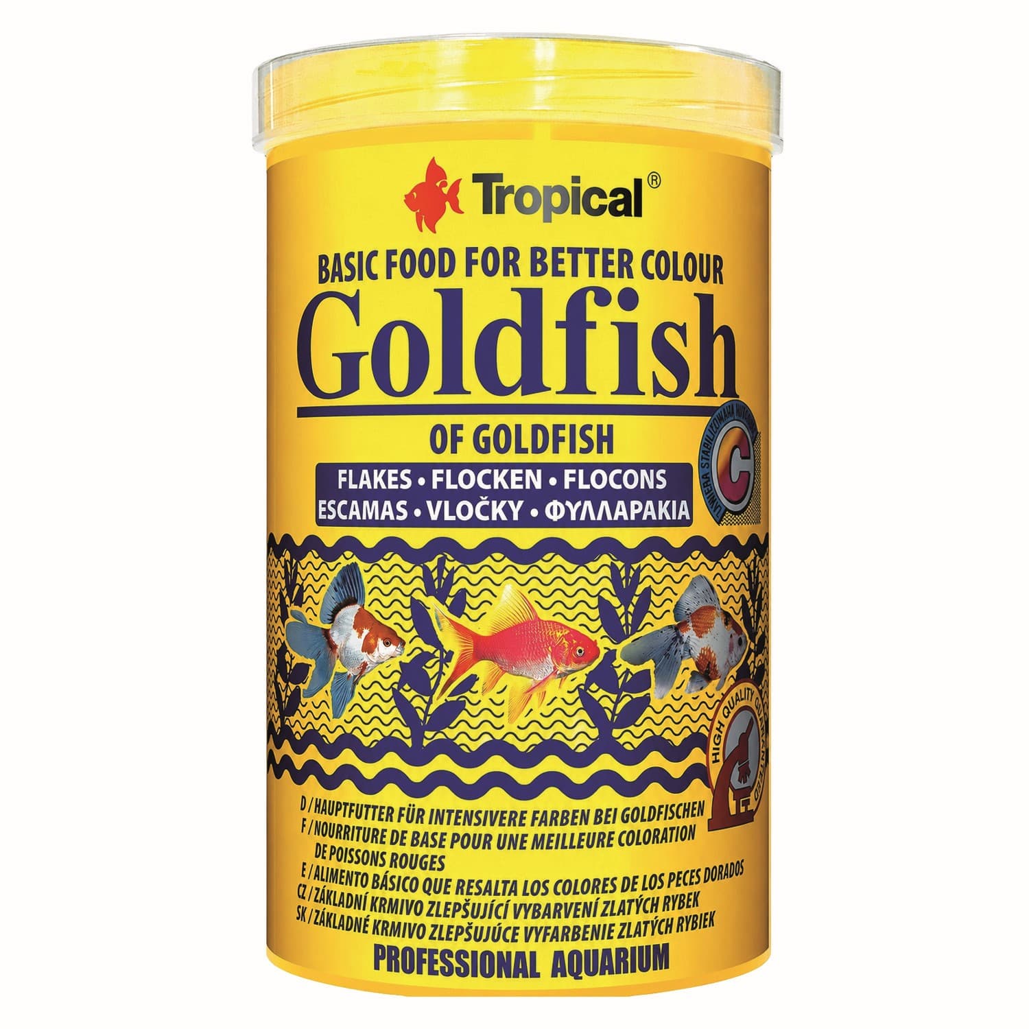 Tropical Goldfish Flake 100ml/20Gr