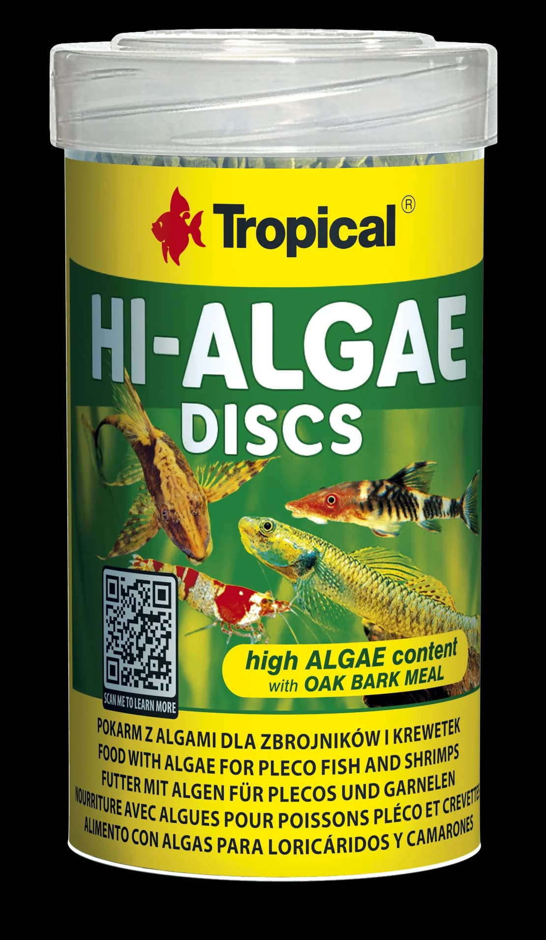 Tropical Hi Algae Discs 250ml/150G