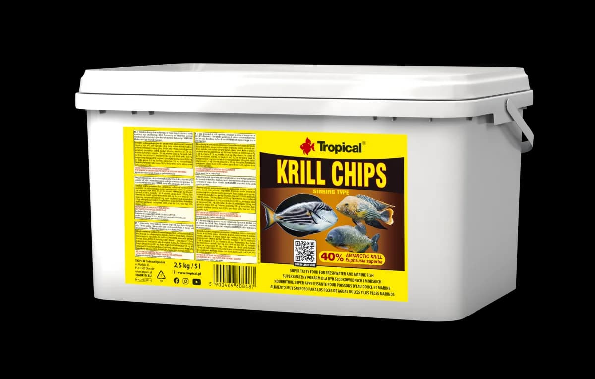 Tropical Krill Chips 5Lt/2,5Kg
