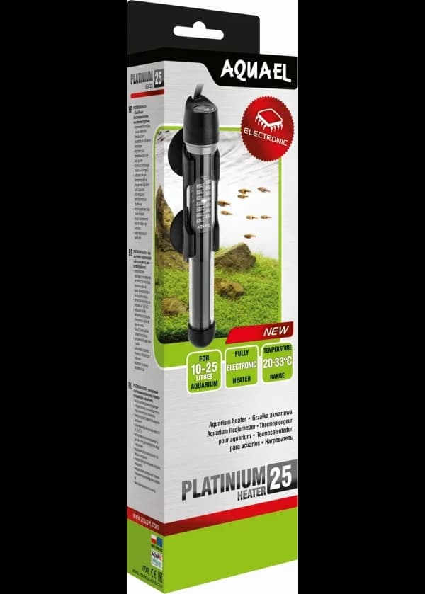 Aquael Glass Heater Platinium 25W Akvaryum Isıtıcısı
