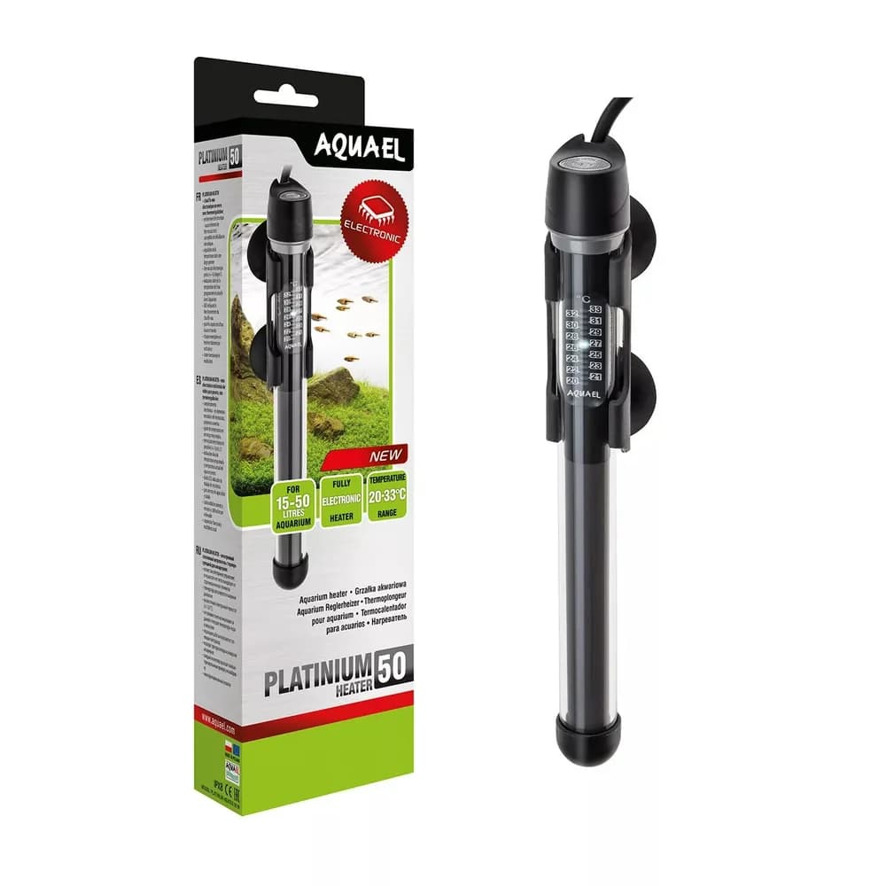 Aquael Glass Heater Platinium 50W Akvaryum Isıtıcısı