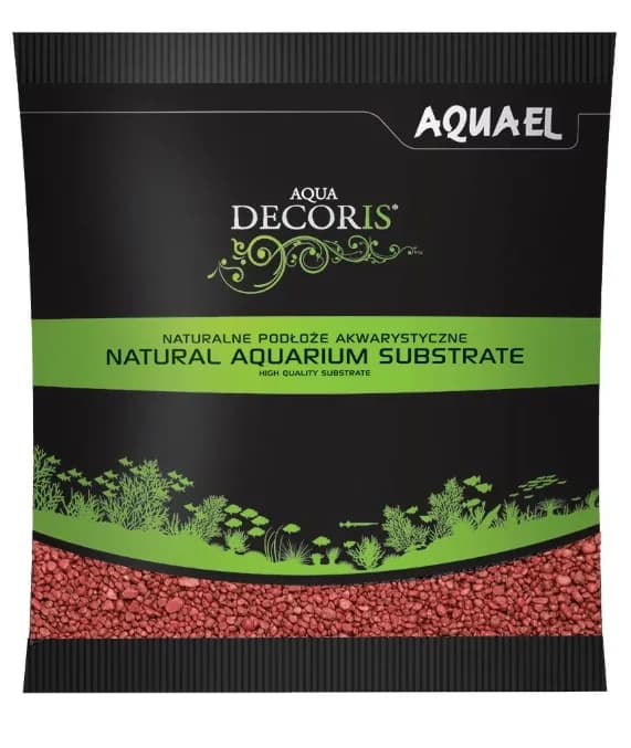 Aquael Gravel Decoris Kırmızı Kum 1KG