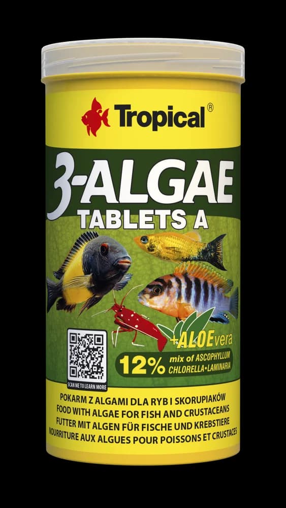 Tropical 3 Algae Tablet A 250ml/150Gr