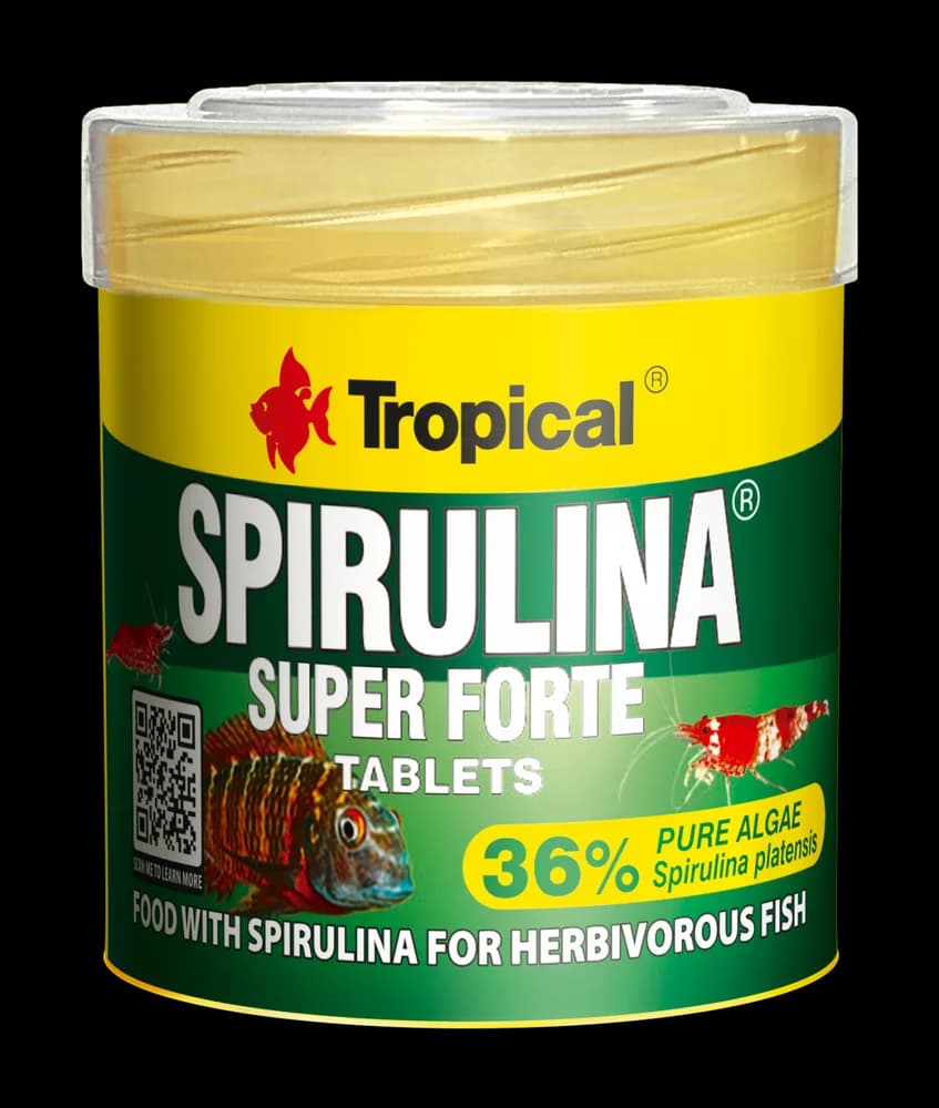 Tropical Super Spirulina Forte Tablets 50ml/36Gr