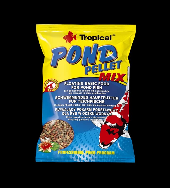 Tropical Pond Pellet Mix Worms 1000ml/130Gr