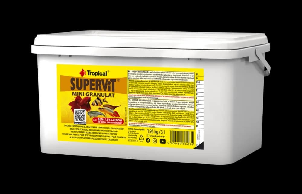 Tropical SuperVit Mini Granulat 3Lt/1,95Kg