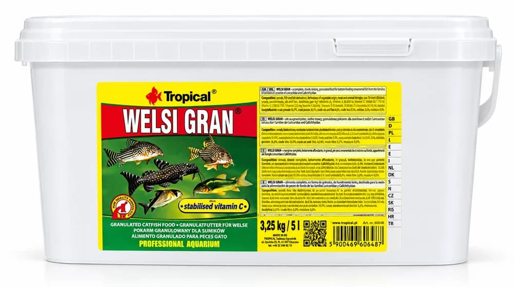 Tropical Welsi Gran 5Lt/3,25Kg