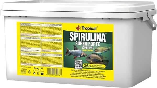 Tropical Super Spirulina Forte Chips 5Lt/2,6Kg