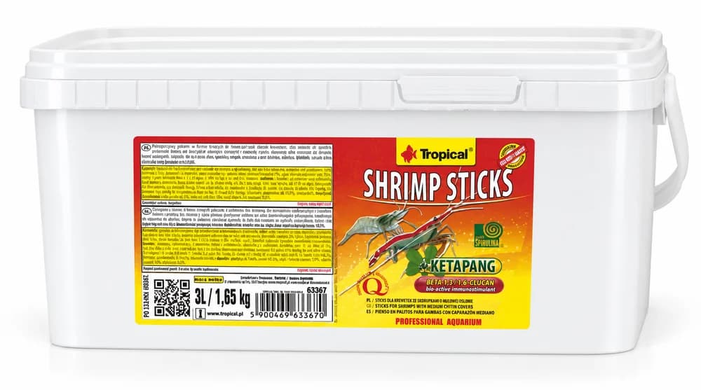 Tropical Shrimp Sticks 3Lt/1,65Kg