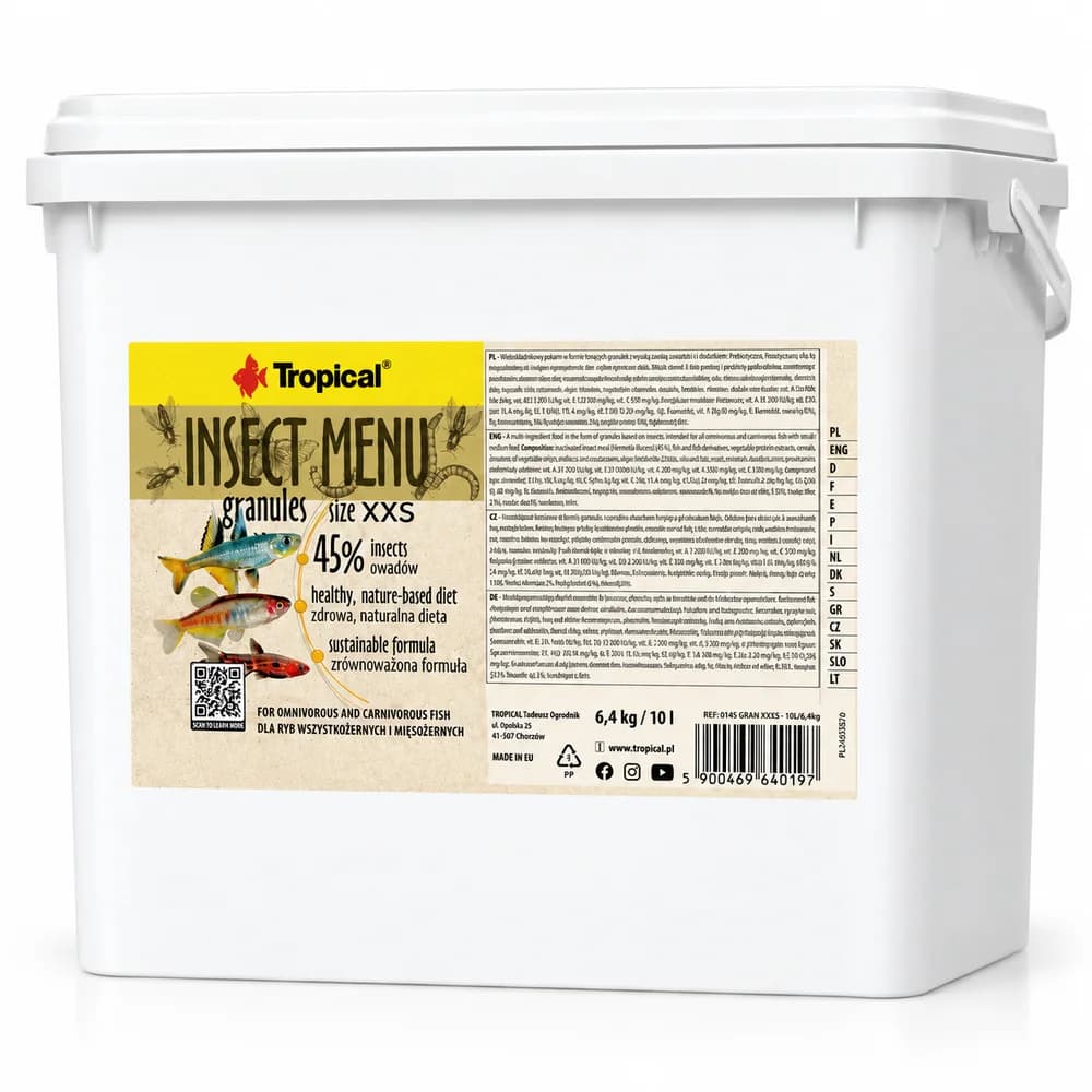 Tropical Insect Menu Gran XXS 10L/6,4Kg